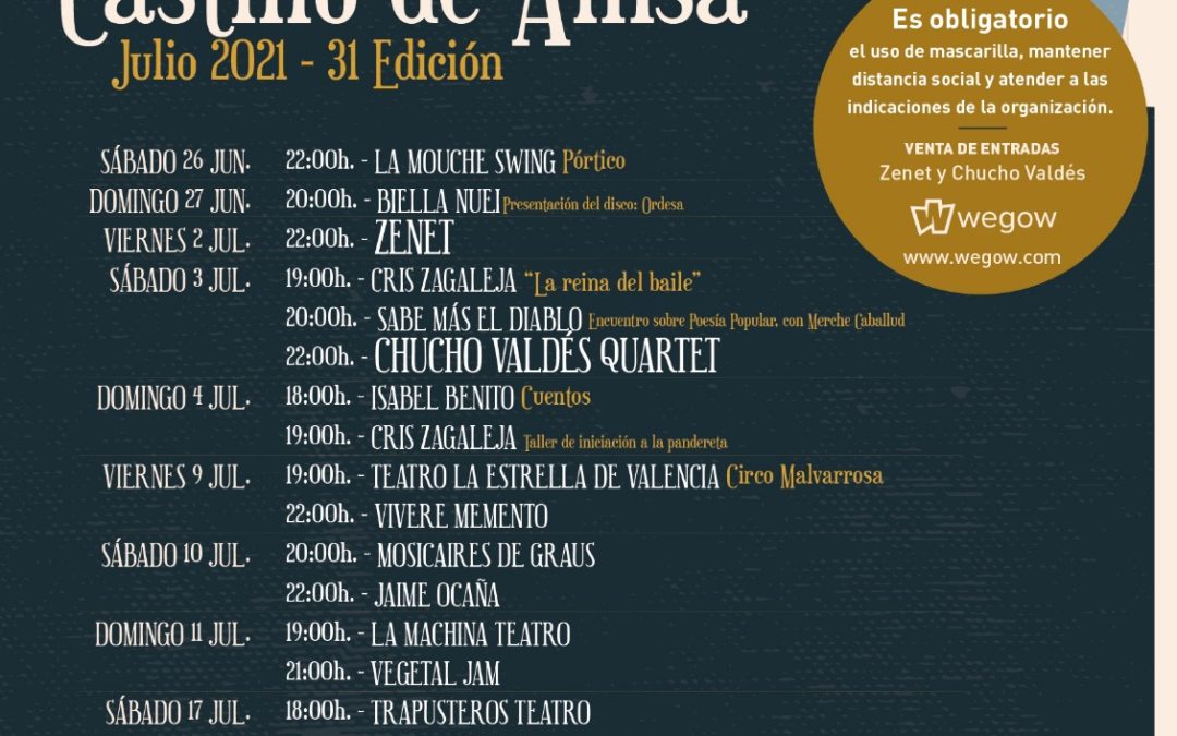 Festival Castillo de Ainsa 2021
