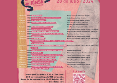 Los aragoneses Muro Kvartet y Pilar Almalé cierran la programación del XXXIV Festival Internacional Castillo de Aínsa