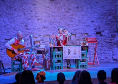 El Jardín de la Alegría, Cía. Titiriteros